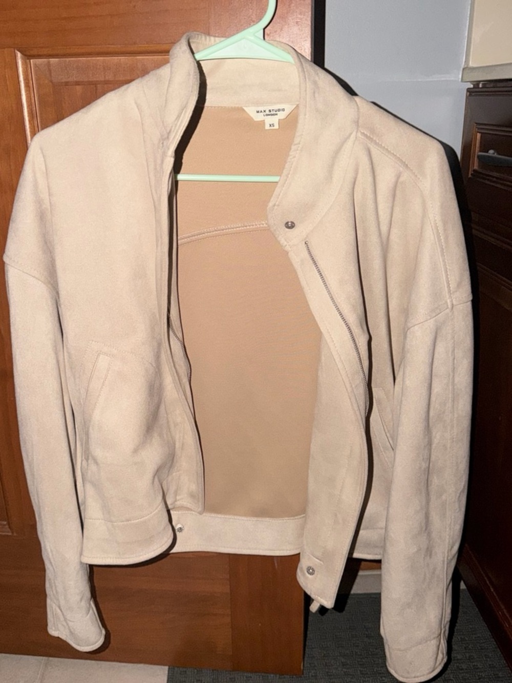 Women's Cream Fall Jacket